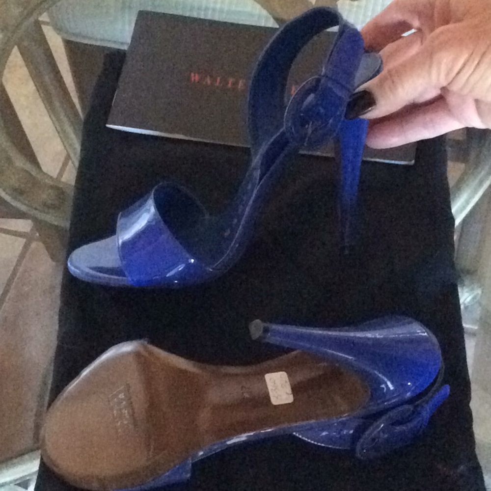Blue heels